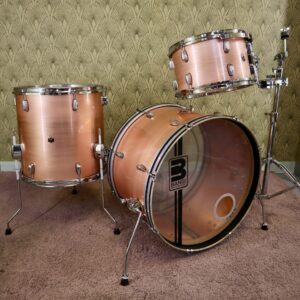 Bang! 22"x14", 13"x08", 16"x16" Copper Drum Set